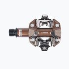 LOOK X-Track Gravel pedale de bicicletă maro 22561