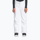 Pantaloni de snowboard pentru copii ROXY Backyard Girl 2021 bright white