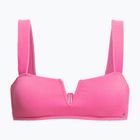 Costum de baie top ROXY Love The Coco V 2021 pink guava