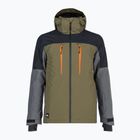 Quiksilver Mission Plus jachetă de snowboard pentru bărbați negru-verde EQYTJ03371