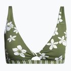 Costum de baie top ROXY Retro Revo Twist Bra 2021 loden green surfrider spirit s