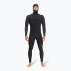 Spumă de înot pentru bărbați Quiksilver Highline 5/4/3 Chest Zip Hooded black