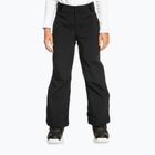 Pantaloni de snowboard pentru copii ROXY Backyard Girl negru adevărat
