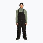 Pantaloni de snowboard Quiksilver Utility Bib pentru bărbați, negru adevărat
