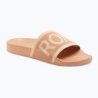 Papuci pentru femei ROXY Slippy Knit wheat/turkish coffee