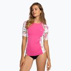 Tricou de înot pentru femei ROXY Lycra Printed white happy tropical swim