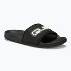 Quiksilver bărbați Rivi Wordmark Slide II flip-flops negru 1