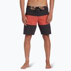 Billabong Tribong Pro pentru bărbați, pantaloni scurți de înot roșii spălați