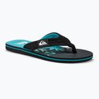 Papuci pentru bărbați Quiksilver Molokai Layback II blue / black / blue