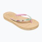 Șlapi pentru femei ROXY South Beach III green/pink