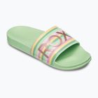 Flip-flops pentru femei ROXY Slippy II cu dungi verzi