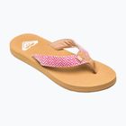 Șlapi pentru femei ROXY Porto Raffia II raspberry