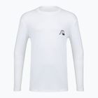 Longsleeve de înot pentru bărbați Quiksilver DNA Bubble Logo white