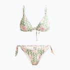 Costum de baie din două piese pentru femei ROXY Hibiscus Daze Elongated Tri basil party waves yw