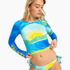 Longsleeve de înot pentru femei ROXY Atlas Crop Top skyway