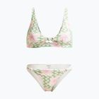 Costum de baie din două piese pentru femei ROXY Hibiscus Daze Elongated Tri basil party waves yw