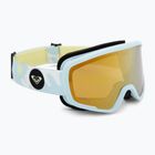 Ochelari de snowboard pentru copii ROXY Missy big flowers/clux ml light blue