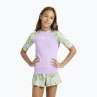 Tricou de înot pentru copii ROXY Active RG Lycra XMGB oil green letter up