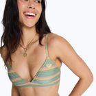 Top de costum de baie ROXY Ocean Dreamer Fixed Tri oil green say it with stripes