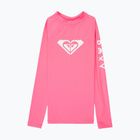 Longsleeve de înot pentru copii ROXY Whole Hearted sangria sunset