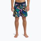 Pantaloni scurți de baie pentru bărbați Quiksilver Surfsilk Scallop 18" dark navy interact floral