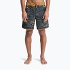 Pantaloni scurți de baie pentru bărbați Quiksilver Surfsilk Scallop 18" black sundown