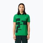 Tricou polo de tenis Lacoste Polo DH2568 fluorine green/sinople