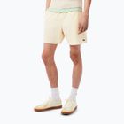 Pantaloni scurți de baie pentru bărbați Lacoste MH9089 white/yellow