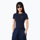 Tricou pentru femei  Lacoste TF0347 navy blue/rill/grenadine
