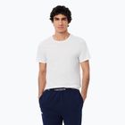 Tricou pentru bărbați Lacoste TH9007 3-bucăți white/silver chine/black