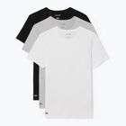 Tricou pentru bărbați Lacoste TH9007 3-bucăți white/silver chine/black