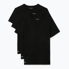 Tricou pentru bărbați Lacoste TH9008 3-bucăți black
