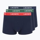 Boxeri pentru bărbați Lacoste 5H12997 3 perechi navy blue/green/red/navy blue