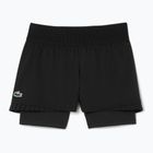 Pantaloni scurți de tenis pentru femei Lacoste GF8598 black/black