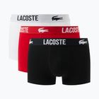 Boxeri pentru bărbați Lacoste 5H2393 3 pack lichen/green/black