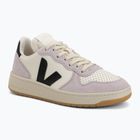 Încălțăminte pentru femei VEJA V-10 Prime Leather pure/black/parme