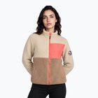 Bluză fleece pentru femei Aulp Vista Sherpa taupe 1