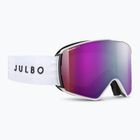 Ochelari de schi Julbo Launcher Reactiv High Contrast white/black/flash purple