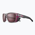 Ochelari de soare Julbo Shield M Polarized HD shint translu gray/fluo pink