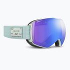 Ochelari de schi Julbo Lightyear Reactiv High Contrast S1-S3 light gray/flash blue
