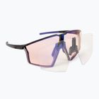 Ochelari de ciclism Julbo Edge Reactiv 1-3 High Contrast mat translucid negru/purpuriu mate