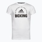Tricoul adidas Boxing pentru bărbați, alb/negru