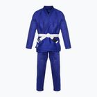 GI pentru jiu-jitsu brazilian adidas Rookie albastru/grișu