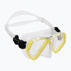 Mască de scufundări pentru copii Aqualung Cub transarent/galbenă MS5540007