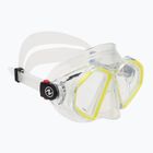 Mască de scufundări Aqualung Hawkeye transparentă/galbenă MS5570007