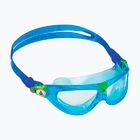 Mască de înot pentru copii Aquasphere Seal Kid 2 turcoaz/albastru/clară MS5614340LC