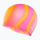 Cască de înot TYR Multi-Color Silicone orange/pink