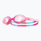 Ochelari de înot pentru copii  TYR Swimple Tie Dye Non-Mirrored pink/pink/white