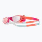 Ochelari de înot pentru copii TYR Vesi Tie Dye pink/white