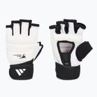 Adidas WT taekwondo mănuși negru / alb